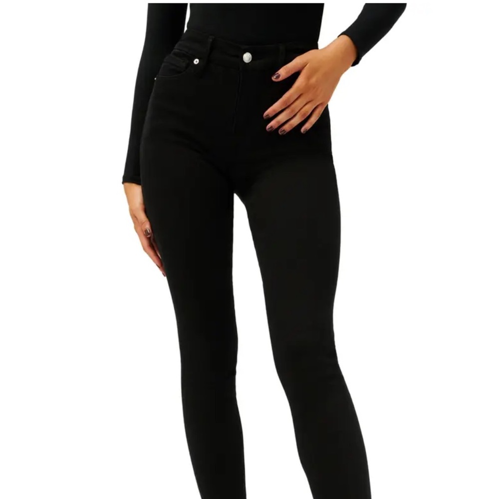 Good American good legs black jeans